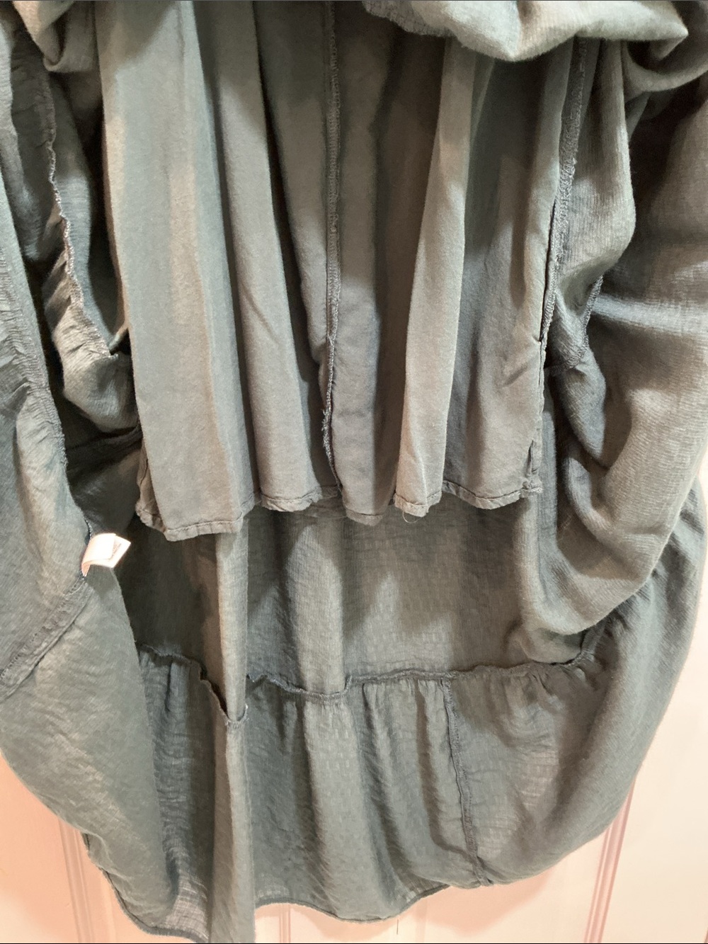 J. Jill Forest Green Tiered Maxi Dress - Picture 7 of 8
